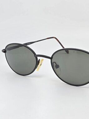 Reptile Gecko Matte Black Frame Polarized G-15 Green Glass Lens Sunglasses 48mm